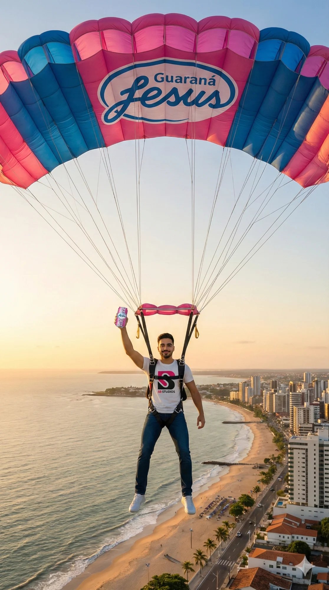 Paraquedas Guaraná Jesus